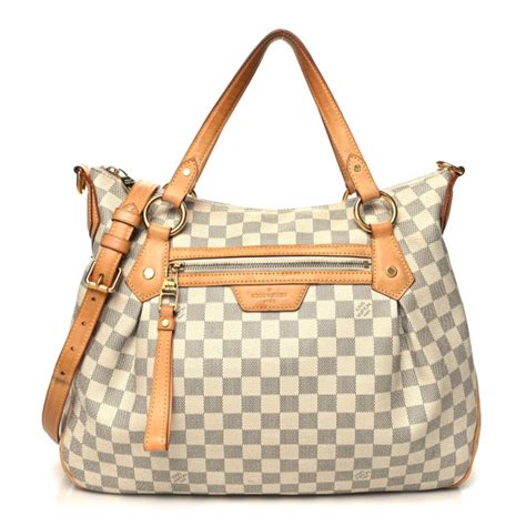 LOUIS VUITTON Damier Azur Evora MM 1454648 